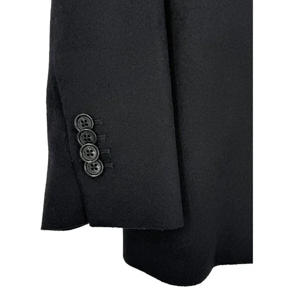Brooks Brothers Loro Piana Black Italian Luxury Cashmere Blazer Jacket Workwear - Picture 15 of 16